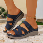 Open Toe Wedge Sandals