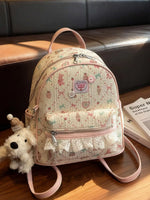 Lace Detail Backpack Bag