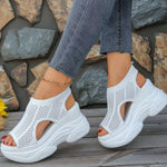 Open Toe Wedge Sandals