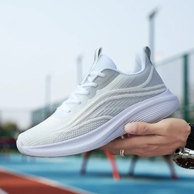 Mesh Breathable Lace Up Athletic