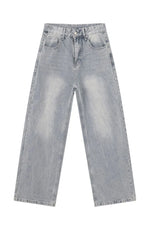 Wide Leg Jeans with Pockets