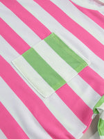 Striped Oversized Short Sleeve T-Shirt