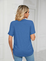 V-Neck Short Sleeve T-Shirt