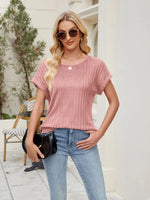 Round Neck Short Sleeve T-Shirt