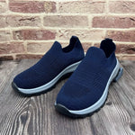 Round Toe Mesh Slip-Ons