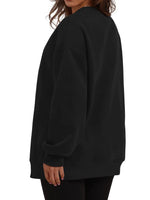 Oversized Long Sleeve Crewneck Sweatshirt