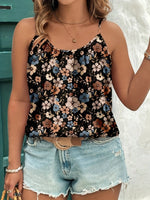 Floral Print Cami Top