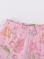 Children's Bunny Short Sleeve Tee and Shorts Set