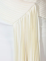 Single Shoulder Pleated Dress