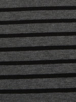 Striped Boat Neck Long Sleeve T-Shirt