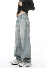 Wide Leg Jeans with Pockets