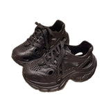 Lace Up Platform Sneakers