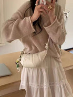 Croissant Shaped Crossbody Bag