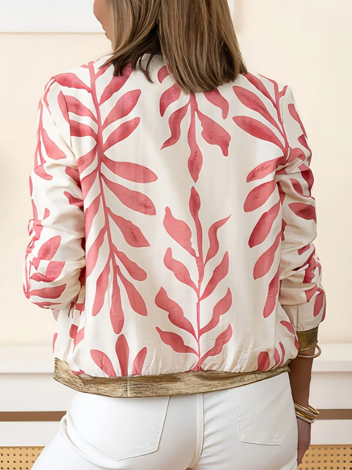 Zip Up Long Sleeve Jacket