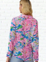 Floral Print Button-Down Shirt