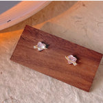 Heart Planet Stud Earrings