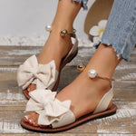 Bow Open Toe Sandals