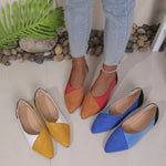Point Toe Flats Slip-Ons