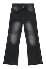 Washed Jeans with Pockets