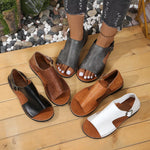 Open Toe Buckle Sandals