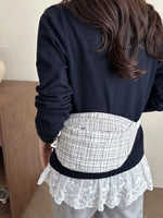 Plaid Pattern Crossbody Bag