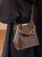 Chain Decor Crossbody Bag