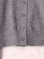 Button Up Long Sleeve Cardigan