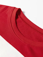Colorblock Drop Shoulder Baggy Sweatshirt