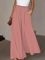 High Waist Wide Leg Pants