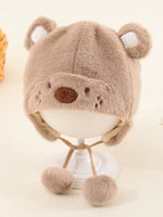 Children's Cute Bear Ear Plush Hat