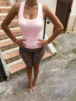 Ribbed Knit Slim Fit Tank