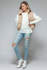 Snobbish Fine Fur Lining Quilted Vest