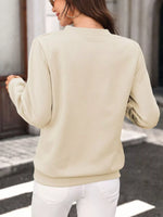 Textured Quarter-Zip Sweatshirt