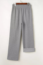 Drawstring Loose Fit Pants