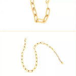 18K Gold-Plated Chain Necklace