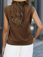 Solid Color Round Neck Tank