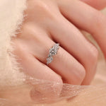 2 Carat Moissanite 925 Sterling Silver Ring