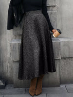 A-Line Midi Skirt