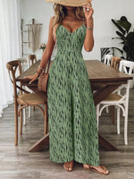 Spaghetti Strap Wide Leg Jumpsuit