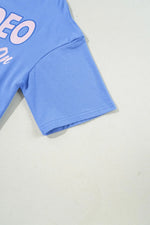 Graphic Round Neck Short Sleeve T-Shirt