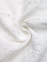 Eyelet Embroidered Button Up Shirt