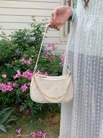 Pearl Chain Shoulder Bag