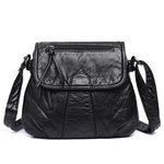 Leather Adjustable Strap Crossbody Bag
