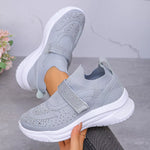 Round Toe Mesh Sneakers