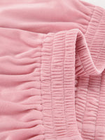 Quarter Zip Long Sleeve Top and Pants Set