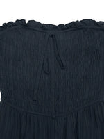 Smocked Tube Wide Leg Jumpsuit