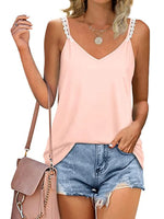 Full Size Lace Detail V-Neck Cami Plus Size