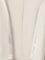 Single-Button Long Sleeve Blazer