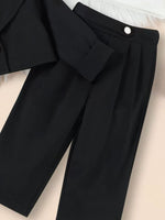 Children's Cami & One Button Blazer & Pants Set