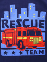 Children's Rescue Team Graphic Short Sleeve T-Shirt